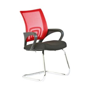 CHINA VISITOR CHAIR - RED COLOUR