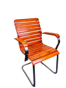 Visitor Chair - Mehogoni Wood SS - WOOD colour
