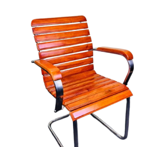 Visitor Chair - Mehogoni Wood SS - WOOD colour
